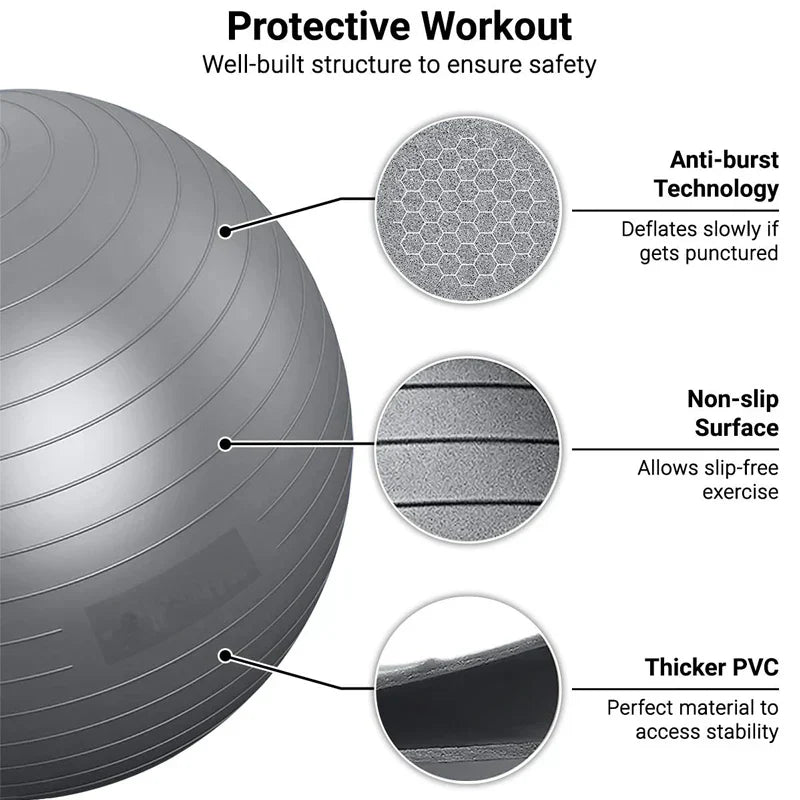 Balance Ball for Yoga & Pilates-2